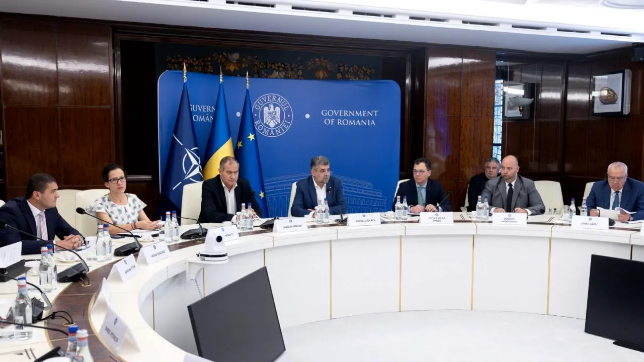 VIDEO | Ministrul Economiei, Radu Oprea după întâlnirea cu constructorii: ”Avem un buget pentru schema de ajutor de stat de 150 de milioane de euro”
