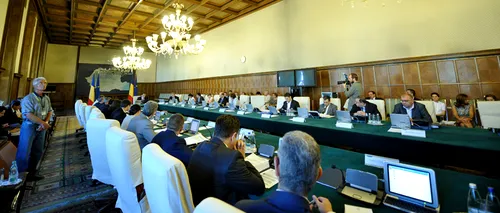 Toți miniștrii care au participat la ședința CSAT au venit la Guvern pentru discuții cu Ponta