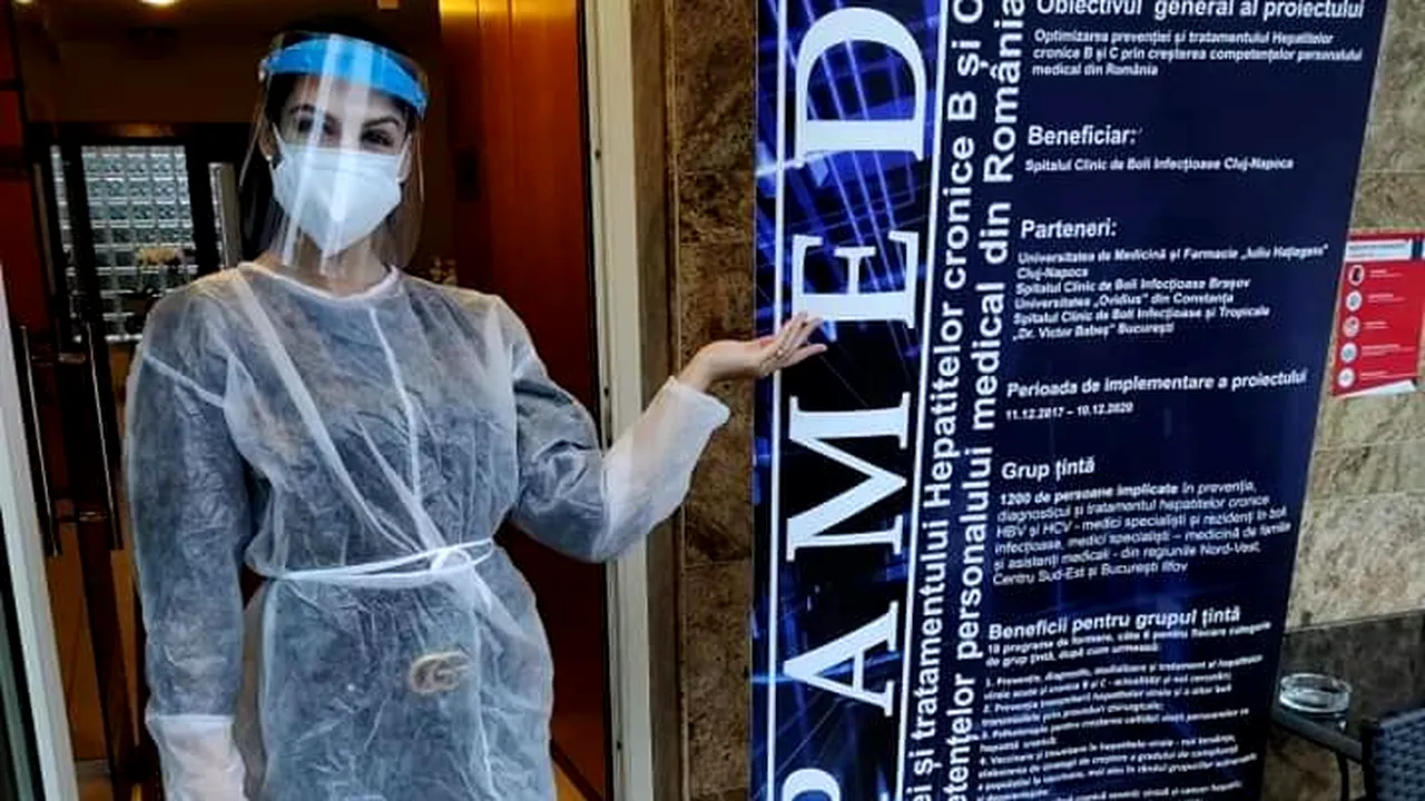 Andreea Moldovan, primul medic din Brașov care se va vaccina împotriva COVID-19: „Am așteptat acest moment din martie”