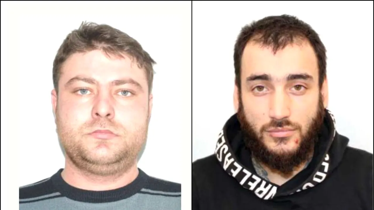 Doi bărbați, condamnați la închisoare pentru agresiune, au fost prinși de Poliția Română. Unul dintre infractori era dat în urmărire internațională