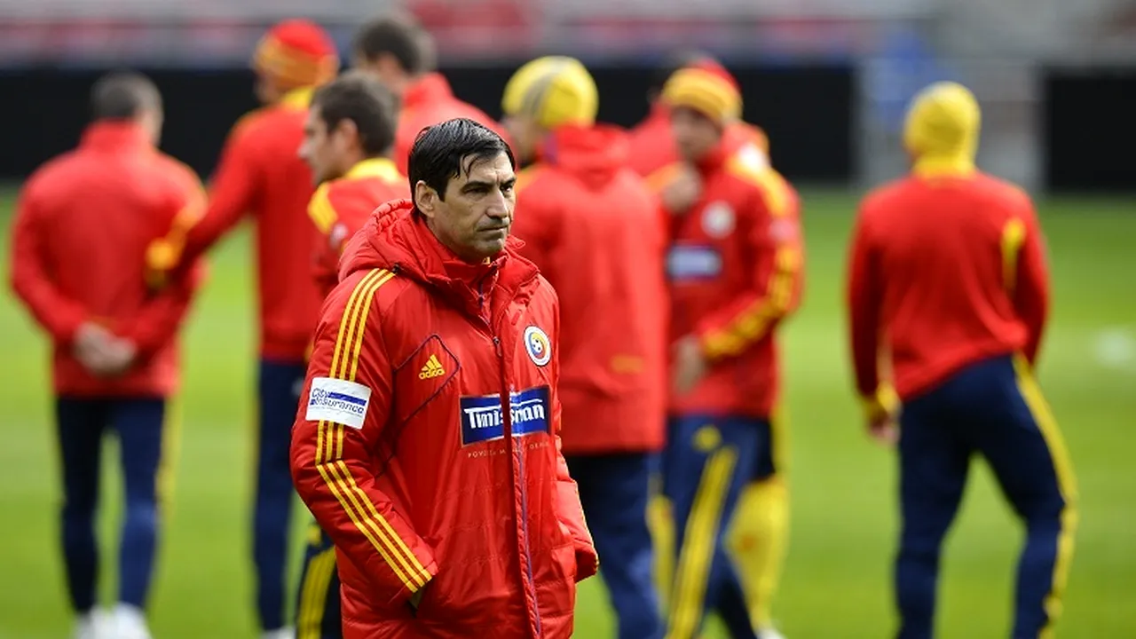 Pițurcă, după ce România a fost învinsă cu 4-0 de Olanda: 