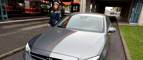 Surpriză pentru un român care a vrut să intre în țară cu un Mercedes-Benz de 55.000 de euro - FOTO