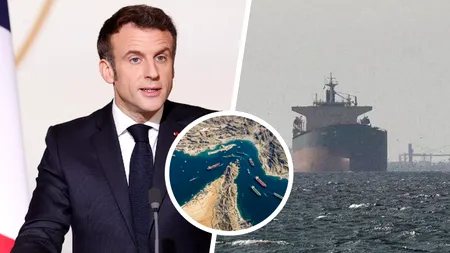Emmanuel Macron: „Navele Franței n-au fost atacate în Strâmtoarea Ormuz”