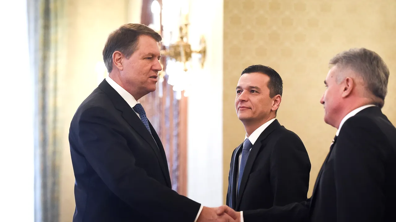 Iohannis, după întâlnirea cu Grindeanu: Bugetul e unul problematic și riscant. Există riscul real să se depășească deficitul de 3%