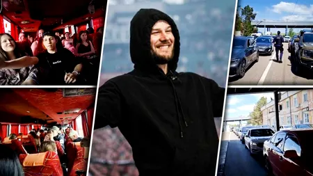 Mii de fani din Moldova, Ucraina și Belarus vin prin vama Albița pentru concertul Max Korzh de la București