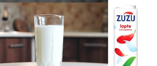 Cât a ajuns să coste, la Ploiești, un litru de lapte Zuzu 3.5% grăsime