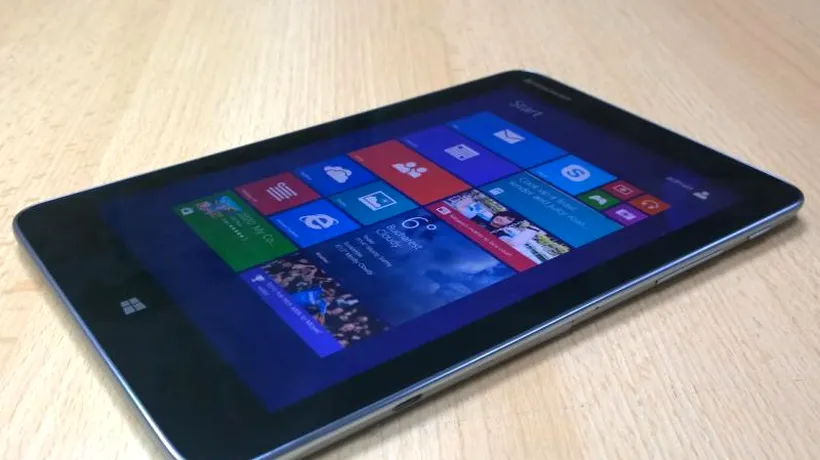 UN GADGET PE ZI. Lenovo Miix 2 8 - probabil cea mai avantajoasă ofertă de tabletă de 8 inci cu Windows 8.1 FOTO + VIDEO