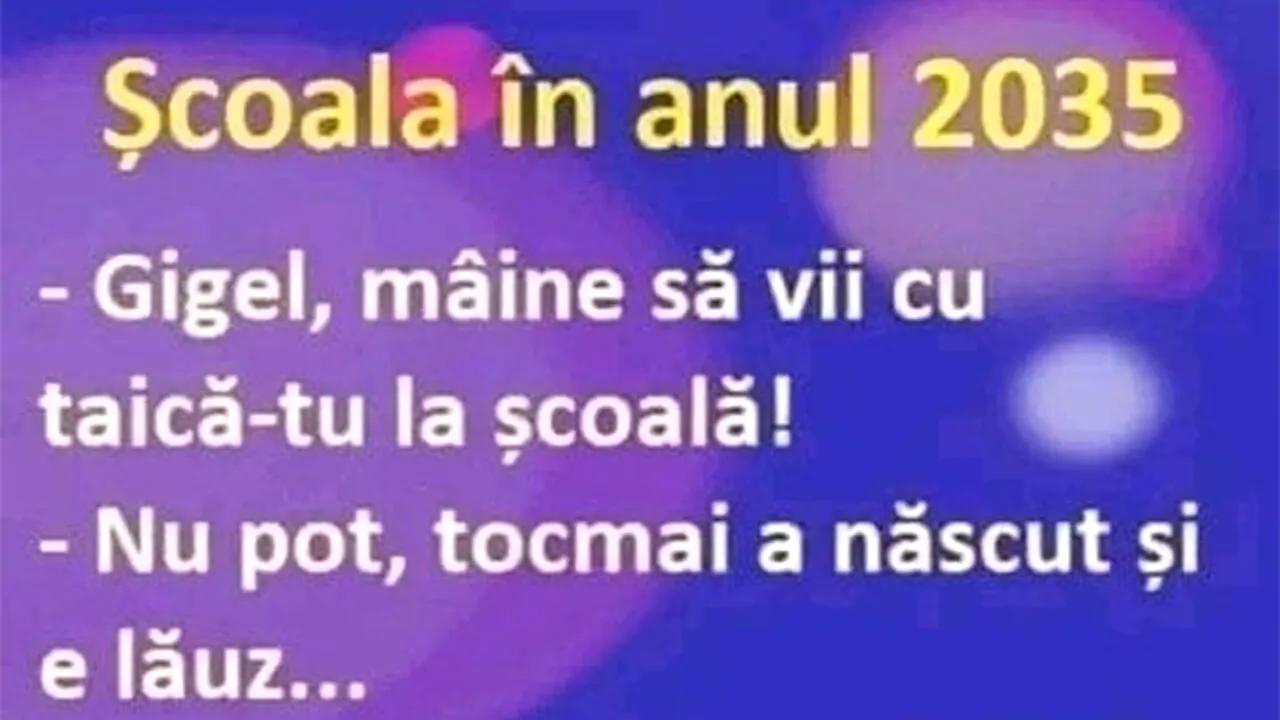 Bancul de duminica | Școala în anul 2035