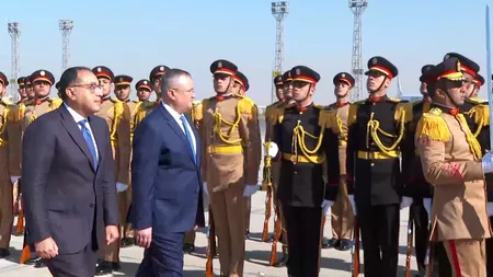 VIDEO | Nicolae Ciucă, vizită oficială la Cairo. 