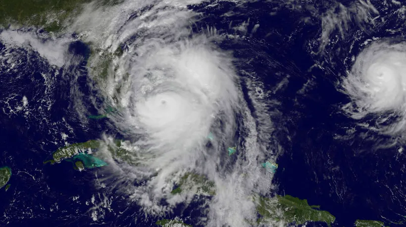 Uraganul Matthew, văzut din spațiu. Imaginile captate de NASA