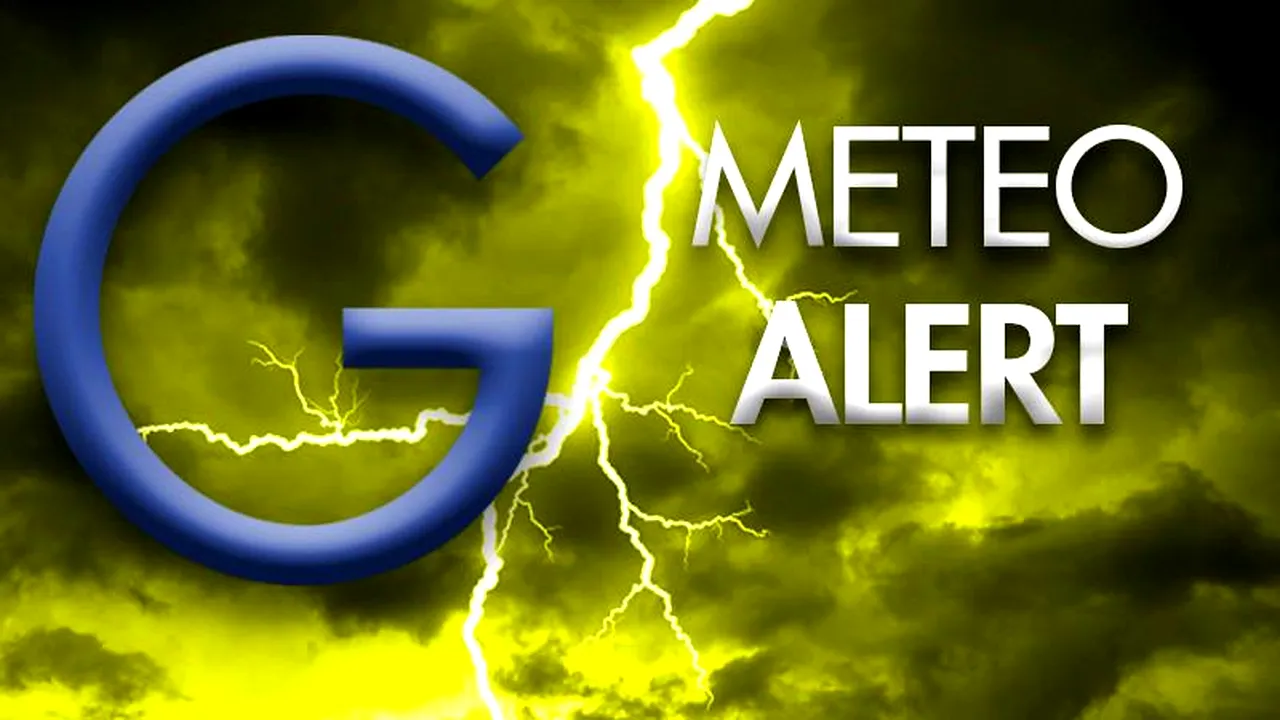 METEO. Nu se mai termină! O nouă avertizare Cod Portocaliu de vijelii și ploi torențiale a fost emisă de meteorologii români