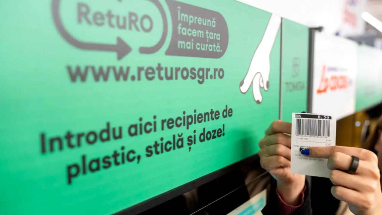 Doar 10% din ambalajele SGR puse pe piață au fost reciclate, la patru luni de la lansarea sistemului. Care este motivul