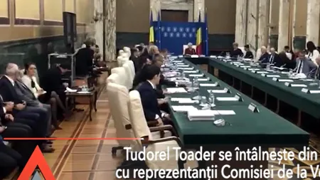 TOADER se întâlnește din nou cu reprezentanții Comisiei de la VENEȚIA