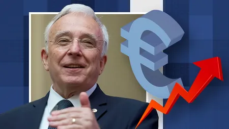 Mugur Isărescu a început să râdă, întrebat de cursul valutar și transmite că vremurile când euro era sub 5 lei nu se mai întorc