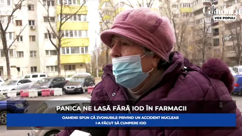 GÂNDUL VOX POPULI. Ce știu românii despre iod, funcționează automedicația în locul unei păreri autorizate? (VIDEO)