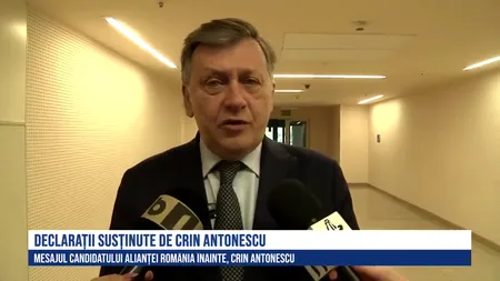Crin Antonescu: Nu știu dacă scandalul din USR mă ajută / „Nu vreau să fiu ajutat de scandaluri”