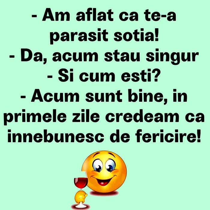 Bancul de duminică | „Am aflat că te-a părăsit soția”