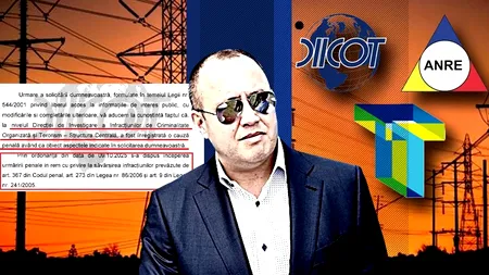 DIICOT cercetează un mare furnizor de energie pentru spălare de bani prin creșterea artificială a prețurilor la electricitate. Patru firme din grupul TINMAR, implicate