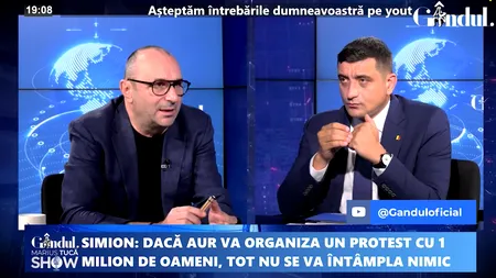 George Simion: „Mecanismele sistemului vor discredita orice protest organizat de AUR”