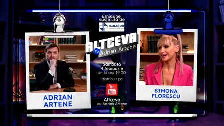 Simona Florescu, invitată la podcastul ALTCEVA cu Adrian Artene