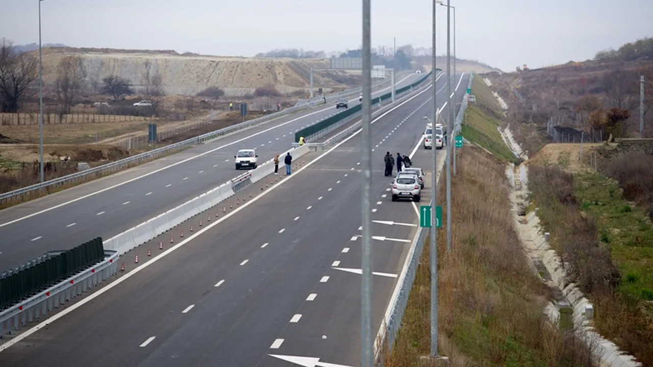 Pe acest tronson de autostradă, este 