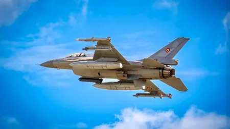 MApN, primele detalii după doborârea unei drone în spațiul aerian național: „O aeronavă F-16 a angajat ținta aeriană cu o rachetă și a doborât-o”
