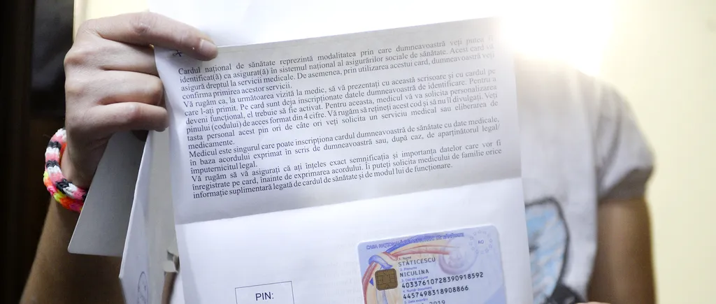 13,2 milioane de carduri de sănătate au ajuns la Poșta Română. Câte au ajuns la beneficiari