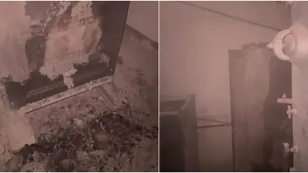 Incendiu la Spitalul de Urgență Caransebeș. 18 persoane au fost evacuate din secțiile de Psihiatrie și Urgență