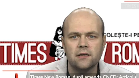 Reacția Times New Roman, după amenda CNCD. Reprezentanții site-ului umoristic vorbesc despre „servilism
