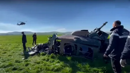 Un elicopter militar s-a prăbuşit în Tunisia. Două persoane au murit