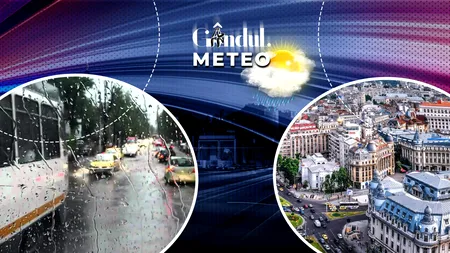 Meteorologii au schimbat prognoza. Care vor fi zonele afectate de averse torențiale, descărcări electrice și grindină. ANM, informații de ultimă oră pentru Gândul.