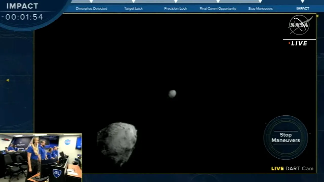 Misiunea DART a NASA a reușit să devieze un asteroid: „Un moment de cotitură pentru apărarea planetei”