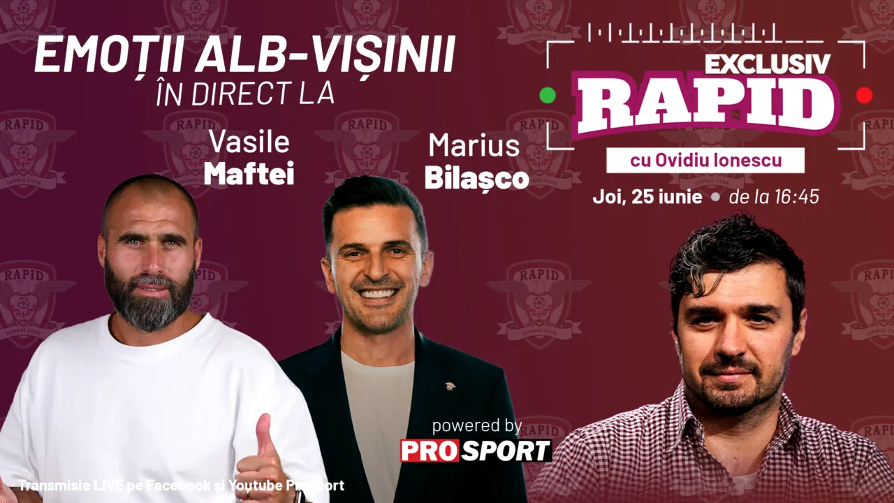 EXCLUSIV RAPID - La mulți ani, Rapid! La mulți ani, Rapidiști!