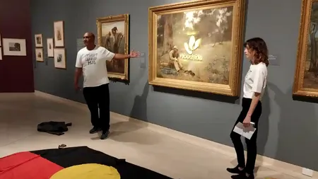 Artista care a deteriorat una dintre cele mai faimoase picturi din Australia, CONDAMNATĂ