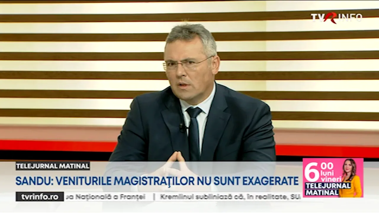 Vicepreședintele CSM reclamă o „capcană a veniturilor exagerate ale magistraților”