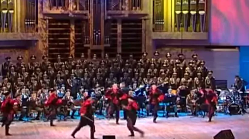 Corul Armatei Roșii concertează la Sala Palatului din București