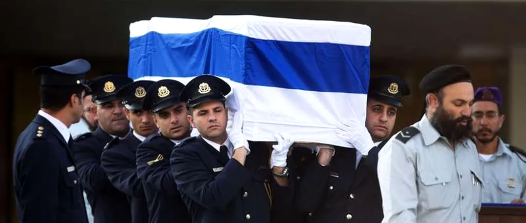 Fostul premier israelian Ariel Sharon a fost înhumat. GALERIE FOTO
