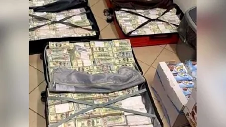 Soția unui politician din Ucraina a trecut granița în Ungaria cu valize pline cu bani. Ce sumă avea femeia la ea