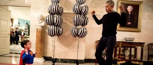 Cum au petrecut soții Obama ultimul lor Halloween la Casa Albă. VIDEO
