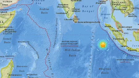Cutremur de 7,9 grade pe scara Richter în Indonezia. A fost emisă o alertă de tsunami