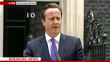 Crima din Londra: David Cameron, după o reuniune de criză: 