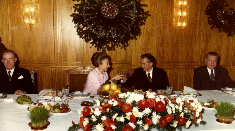 Ce avea Ceaușescu pe masă în noaptea de Revelion