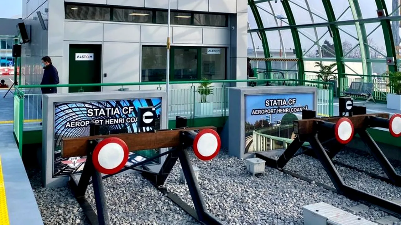 Una din cele două companii feroviare private se retrage de pe ruta Gara de Nord-Aeroportul Otopeni. La ce interval ar putea circula trenurile, din iulie
