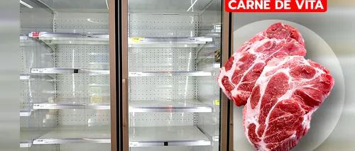 EXCLUSIV | Carnea de vită a dispărut din multe galantare. Crescătorii de bovine avertizează: ”Siguranța alimentară a românilor este în pericol”
