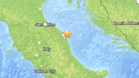 Serie de cutremure în Italia, la coasta adriatică, fără să provoace pagube