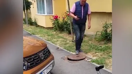 O fetiță și frățiorul ei au căzut într-un canal în orașul Codlea. Cum s-a întâmplat evenimentul