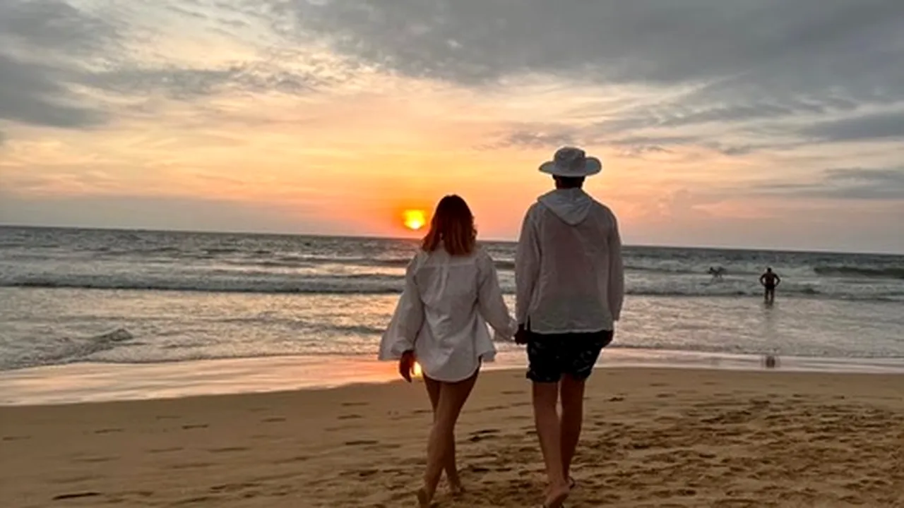 Ela Crăciun, instantanee ROMANTICE cu soțul său în „cea mai frumoasă țară”