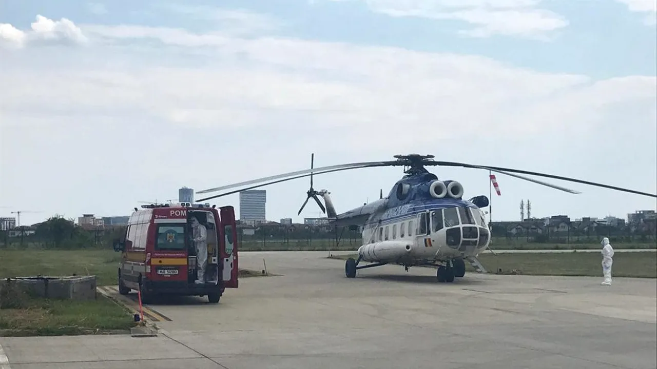 Nu mai sunt locuri la ATI în Capitală! Un pacient în stare gravă, cu noul coronavirus, transferat la Craiova!
