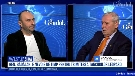 VIDEO | Gen. (R) Eugen Bădălan: „Este nevoie de timp pentru trimiterea tancurilor Leopard. Nu vor fi utilizate mai devreme de sfârșitul lunii martie”