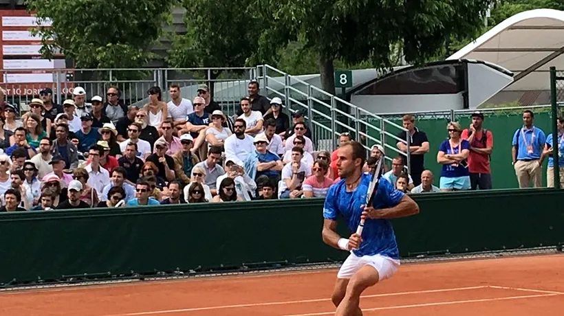 Marius Copil, după o victorie în trei seturi în calificări la Roland Garros: Este greu să joci împotriva unui puști